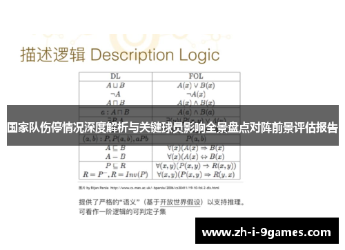 国家队伤停情况深度解析与关键球员影响全景盘点对阵前景评估报告